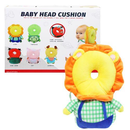 Декоративная подушка подголовник на шлейках Львенок (354268)