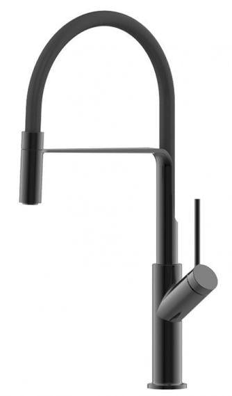 Змішувач для кухні Devit LAGUN 56110B матовий Чорний (443915)