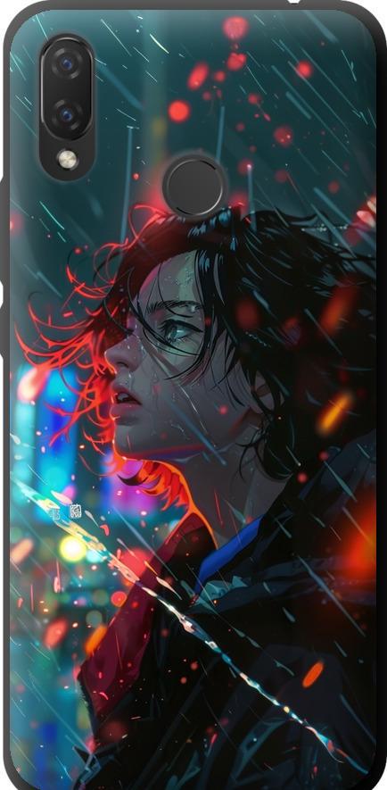 Чехол на Huawei P Smart Plus Ночные огни (6096b-1555-42517) Чехол на Huawei P Smart Plus Ночные огни (6096b-1555-42517)