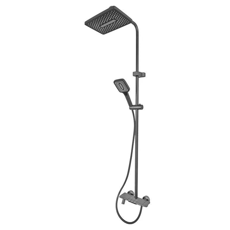 Душевая колонна со смесителем MIXXUS Premium Ronda 009-J Graphite (MI8387)