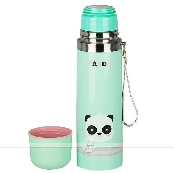 Термос Fissman Панда 0.5 л Аквамарин (VA-9696.500) - фото 2