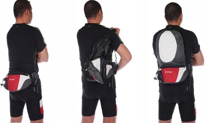 Сумка-рюкзак поясна Hi-Tec 249909 - фото 2 Сумка-рюкзак поясна Hi-Tec 249909 - фото 2