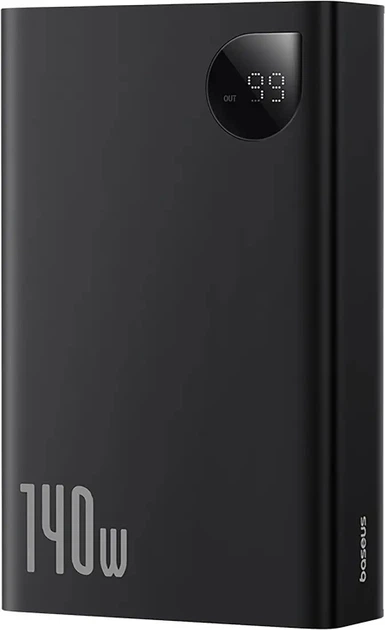 Повербанк Baseus Adaman Digital Display Fast Charge Power Bank 24000 mAh 140 W Cluster Black (KST-P10021508113-00)
