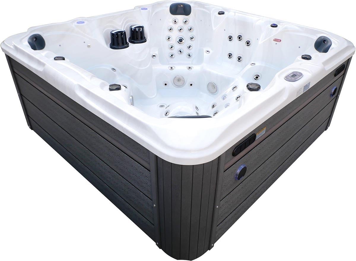 СПА-бассейн гидромассажный Aquajoy Maldives 230x230x95 см на 7 человек 101 форсунка Bluetooth LED (21951) СПА-бассейн гидромассажный Aquajoy Maldives 230x230x95 см на 7 человек 101 форсунка Bluetooth LED (21951)