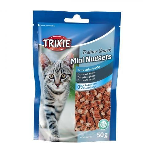 Ласощі для котів Trixie Trainer Snack Mini Nuggets 50 г курка та риба
