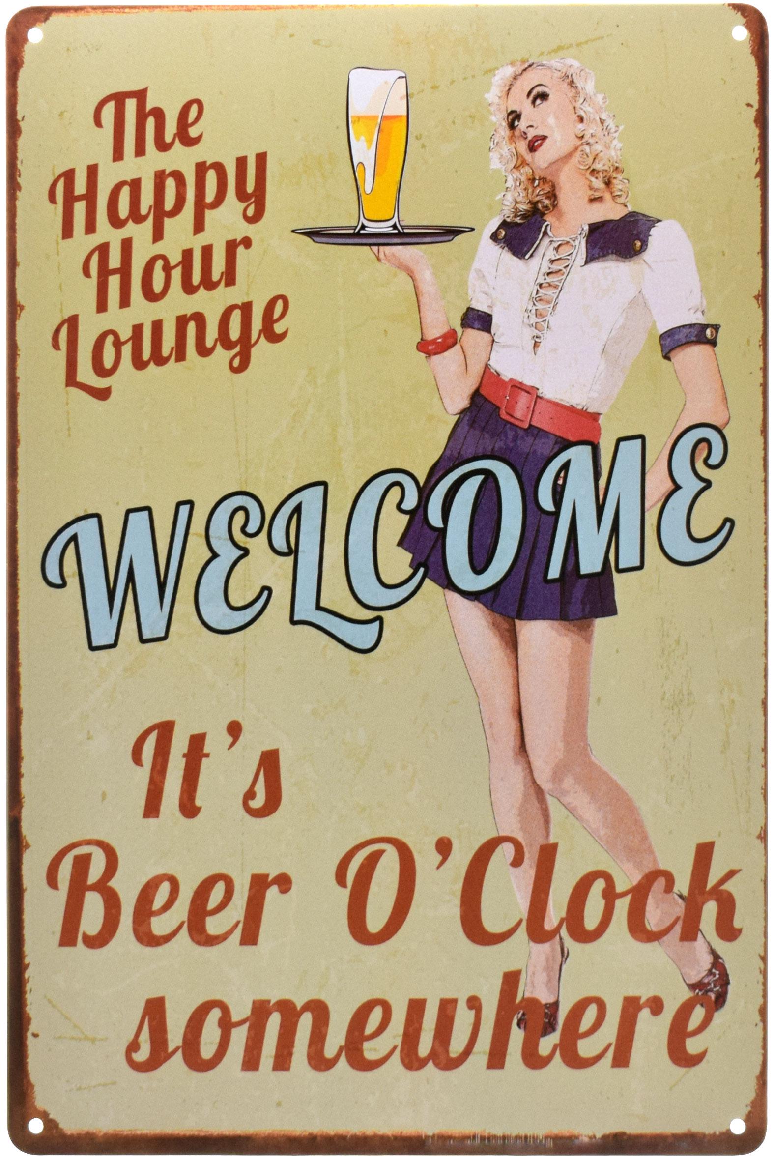 Табличка металева Ласкаво Просимо В Зал Відпочинку 20x30 см