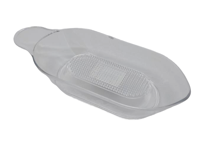 Терка пластмассовая для приготовления пюре из овощей и фруктов 21х9х3,5 см (10230) Терка пластмассовая для приготовления пюре из овощей и фруктов 21х9х3,5 см (10230)