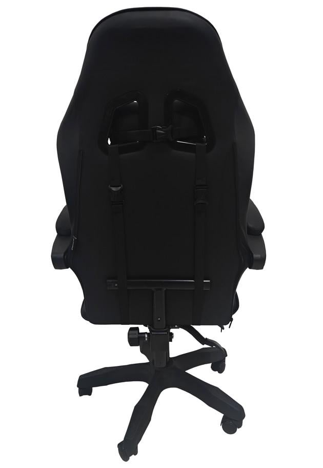 Крісло геймерське Bonro B-945 з підставкою для ніг Чорний (29528877) - фото 4