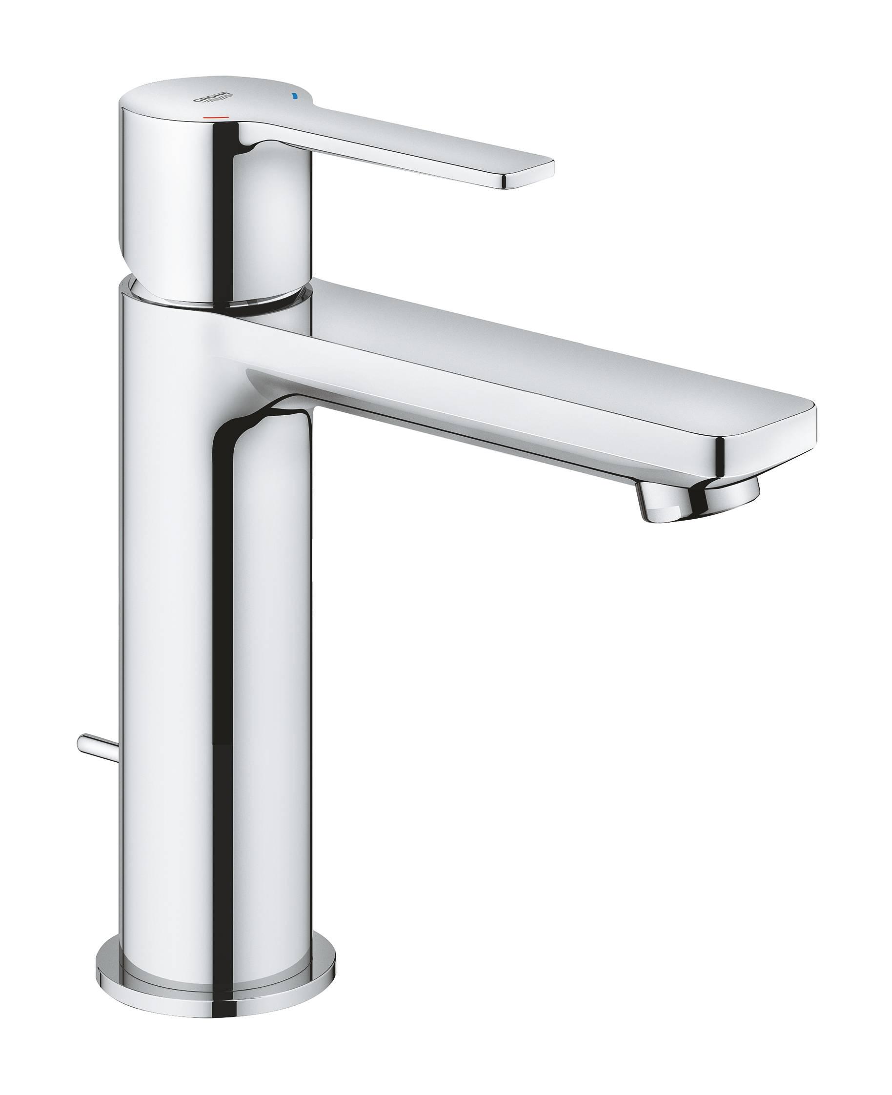 Змішувач для умивальника Grohe Lineare New S-Size 32114001 одноважільний Хром (113289)