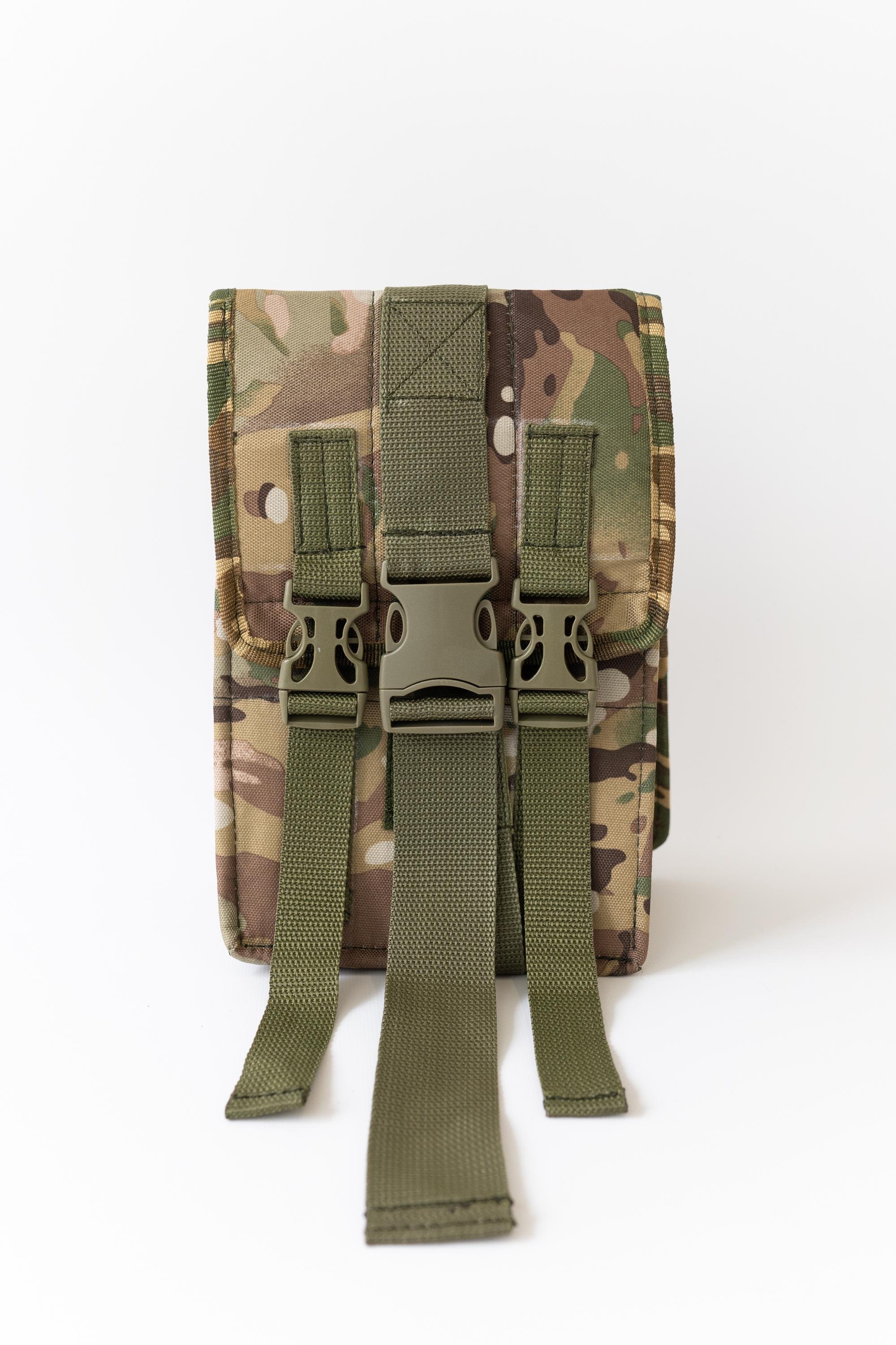 Подсумок для короба ПКМ Pago на 100 патронов закрытый Мультикам (пкм 100-2)