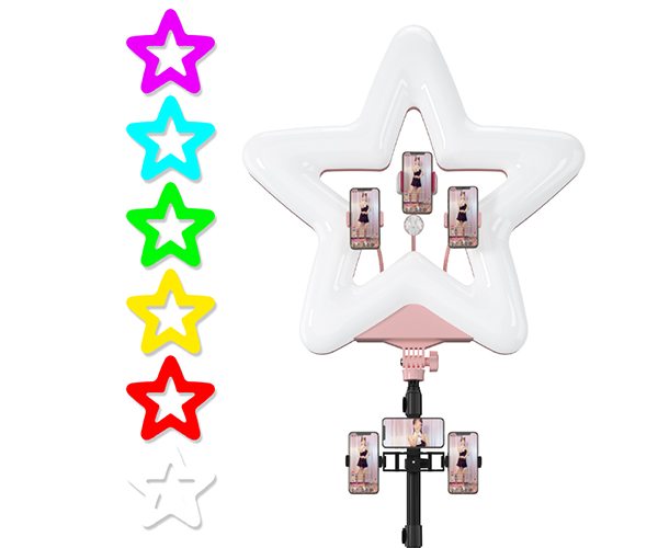 Світлодіодна лампа XPRO LIVE LIGHT RK-52 RGB зі штативом 47 см (957_1587) - фото 5 Світлодіодна лампа XPRO LIVE LIGHT RK-52 RGB зі штативом 47 см (957_1587) - фото 5