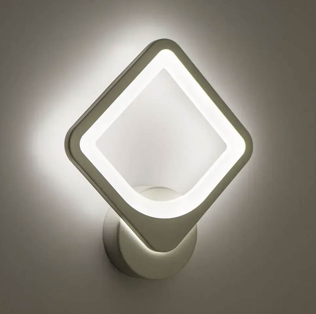 Бра светодиодное ESLLSE TETRA S LED управляемое 22 Вт 220x250x50 мм Белый (00000122609)