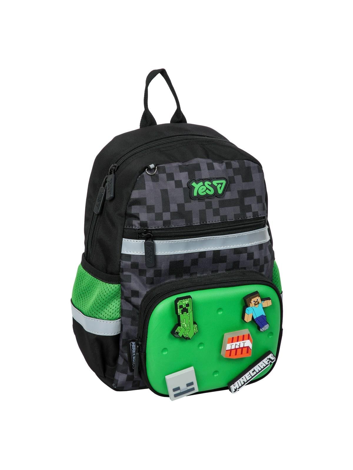 Школьный рюкзак детский YES K-45XS Minecraft (550527)