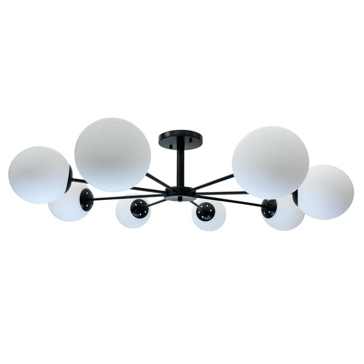 Люстра потолочная на 8 плафонов Svet SH-8619/8 BK Черный