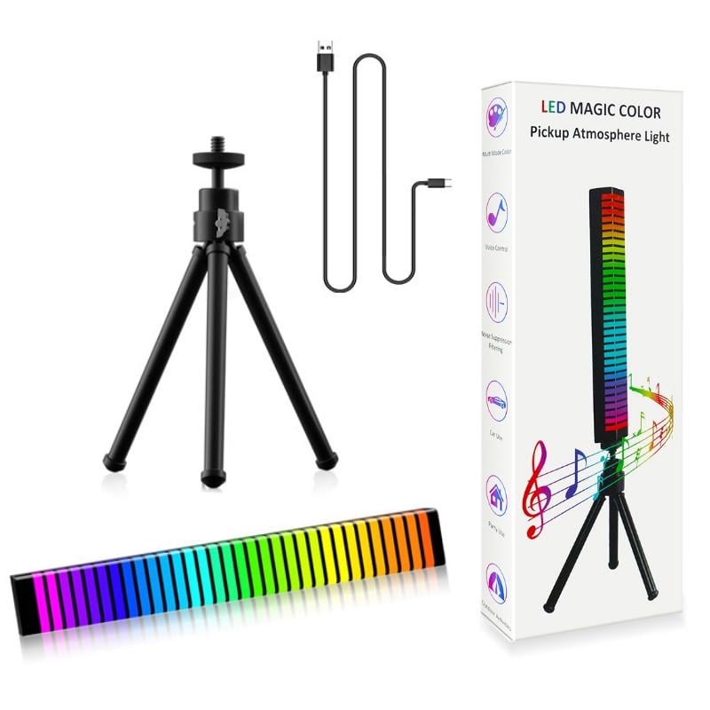 Панель Puluz TBD0601886102 kr RGB ритм 5 Вт 500 мА·год на штативі 20 см (2087120607) - фото 5 Панель Puluz TBD0601886102 kr RGB ритм 5 Вт 500 мА·год на штативі 20 см (2087120607) - фото 5