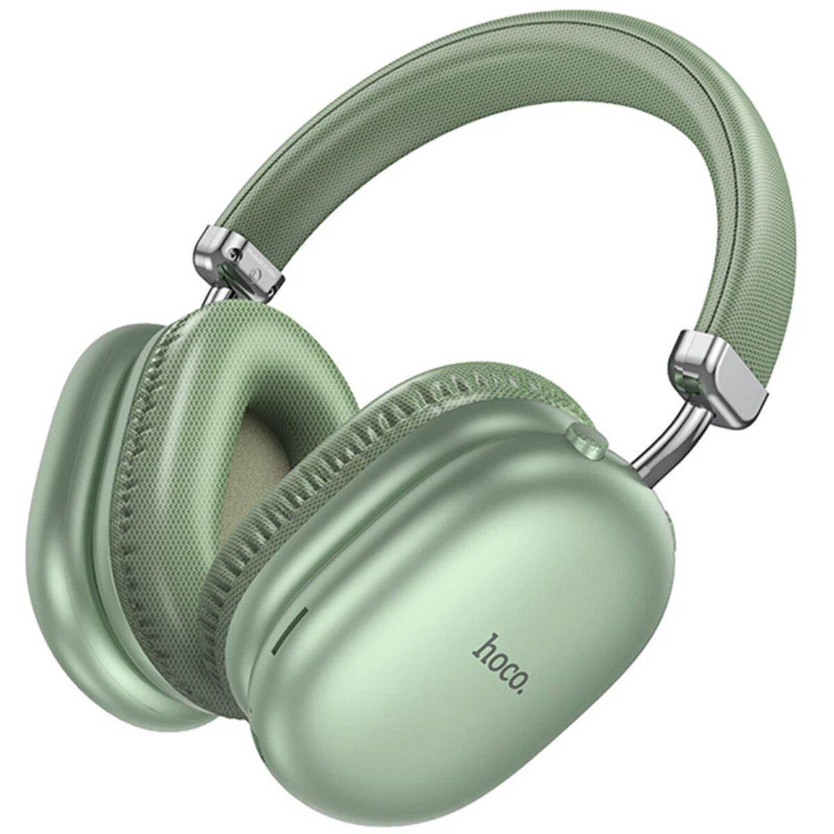 Наушники Hoco W35 Max Joy BT headphones 800 mAh Green (20220415) - фото 3