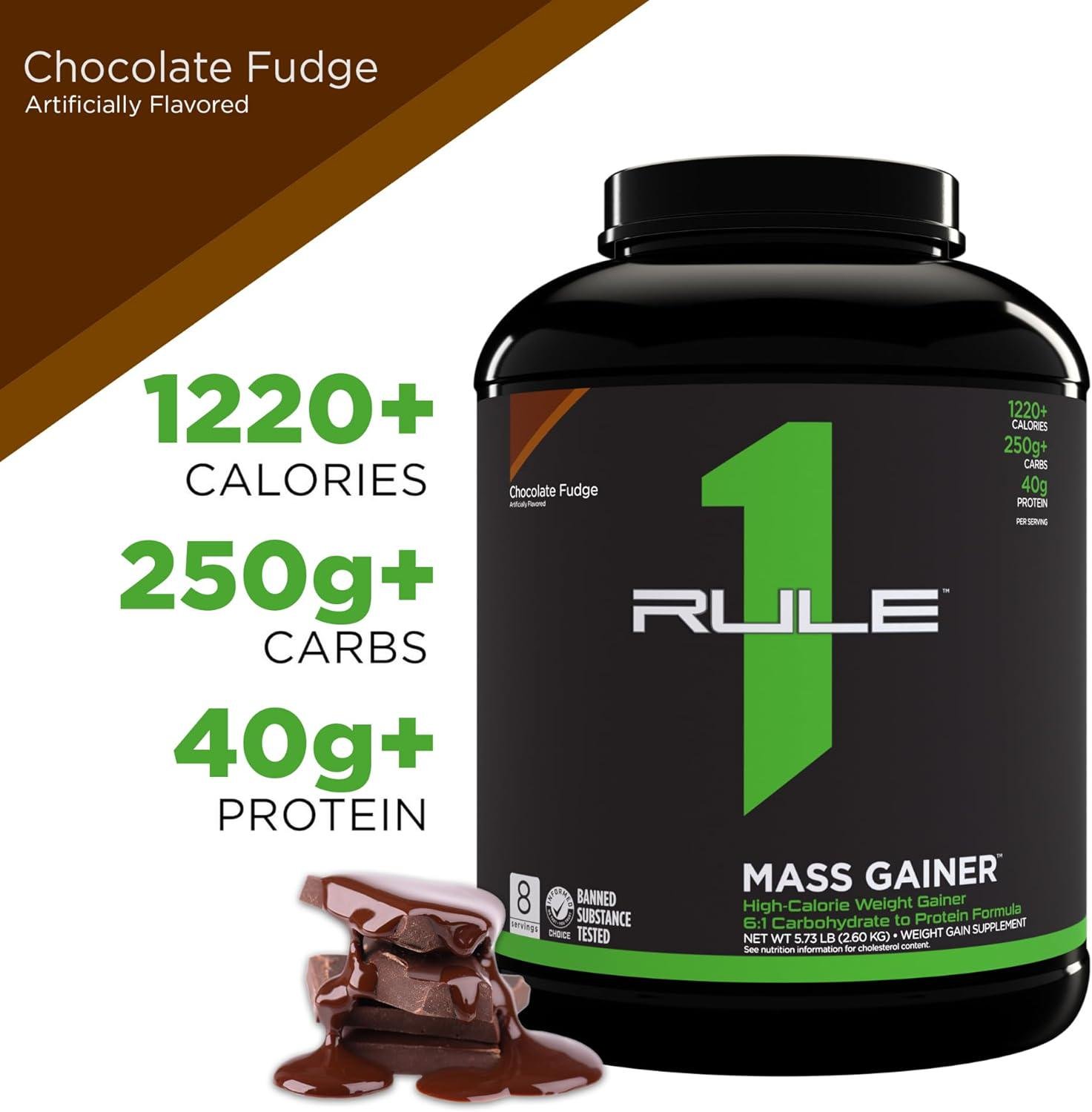 Гейнер Rule One Mass Gainer 2,6 кг - фото 3