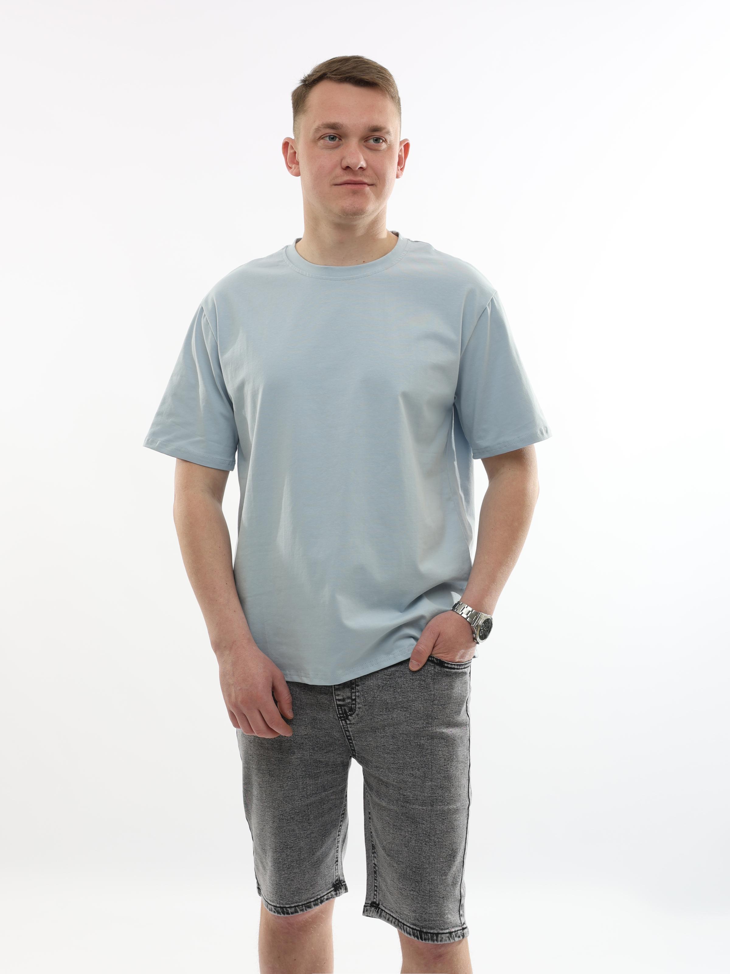 Футболка мужская CLOVER CLUB XL Голубой (278447-XL)