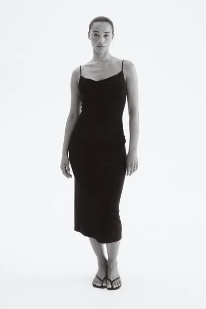 Платье H&M 1292916 XS Черный