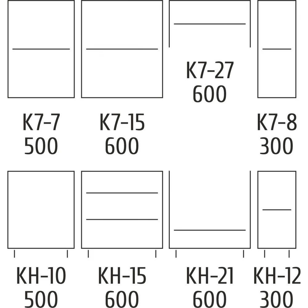 Кухня пряма Діана 200 см Дуб аппалачі (S-80-006-169) - фото 2