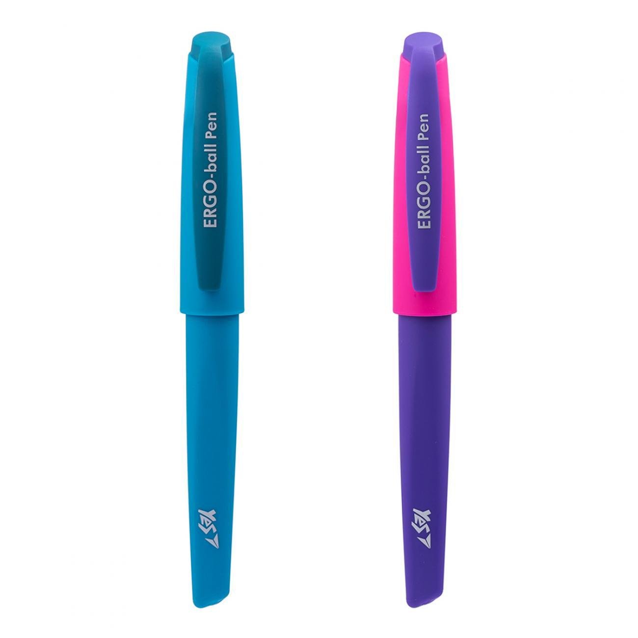 Ручка кулькова ergo 411994 1 мм 20 шт. Синій (MTT-170909)