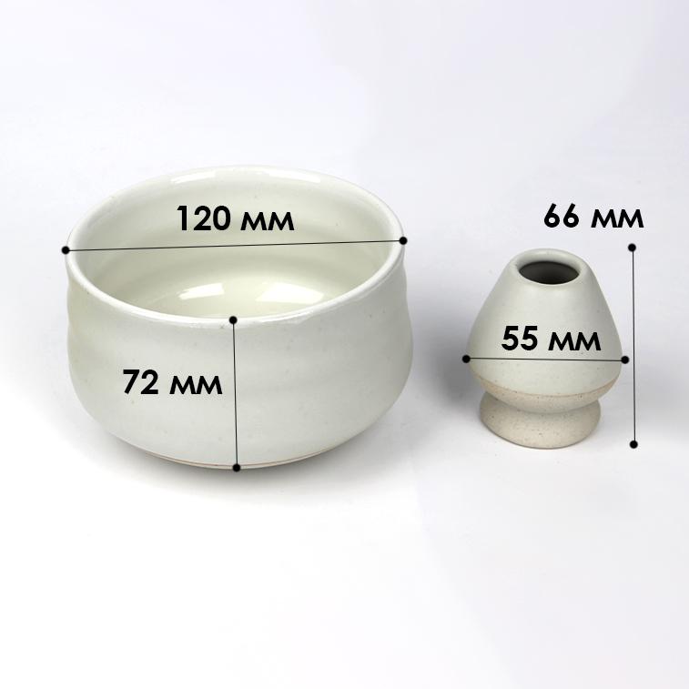 Набір Mavanto 5456 для приготування чаю матча 7 предметів White - фото 8 Набір Mavanto 5456 для приготування чаю матча 7 предметів White - фото 8