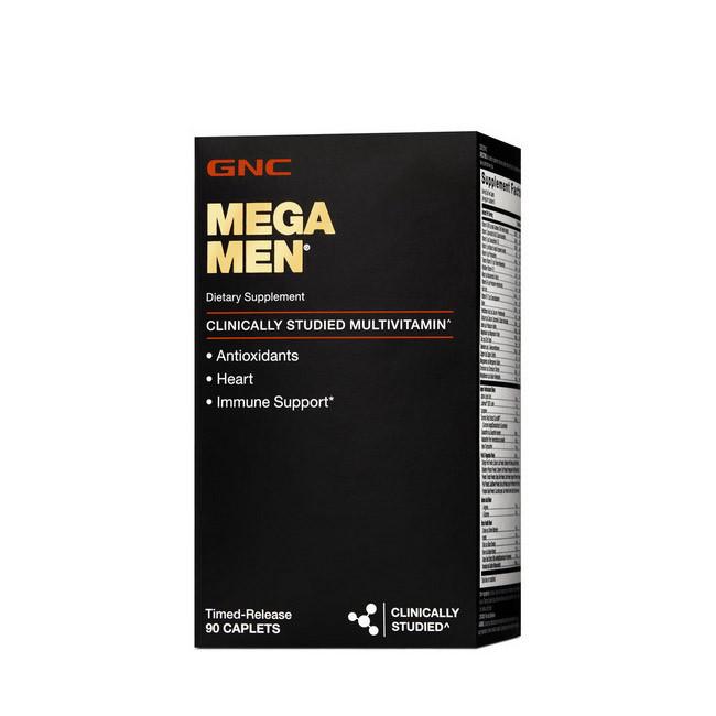Витамины и минералы для мужчин GNC Mega Men 90 капс. (01210-01) Витамины и минералы для мужчин GNC Mega Men 90 капс. (01210-01)