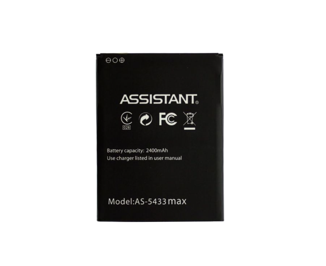 Аккумулятор для телефона Assistant AS-5433 Max 2400 mah (894347688) Аккумулятор для телефона Assistant AS-5433 Max 2400 mah (894347688)