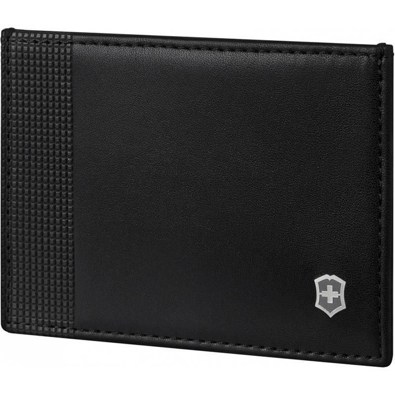 Кредитница Victorinox Travel Altius Alox Slim Black с RFID защитой (Vt611580)