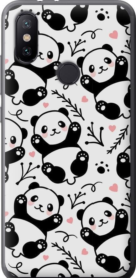 Чохол на Xiaomi Mi A2 Панди (4318u-1481-42517)