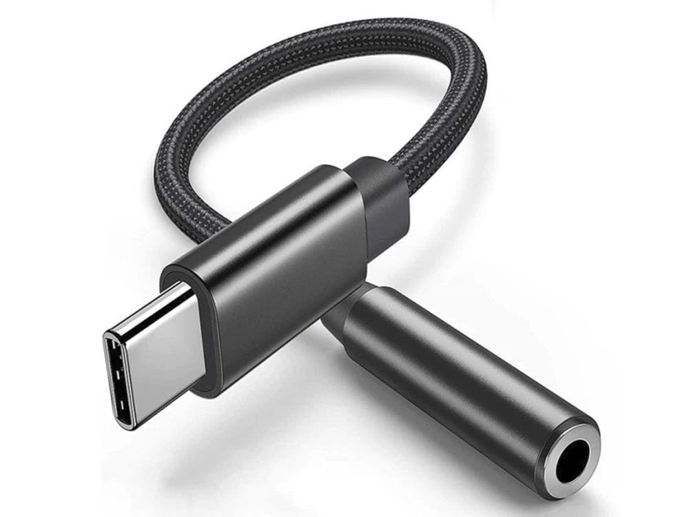 Звукова карта ЦАП для планшета USB Type C до Jack 3,5 мм Type-C AUX (20687)