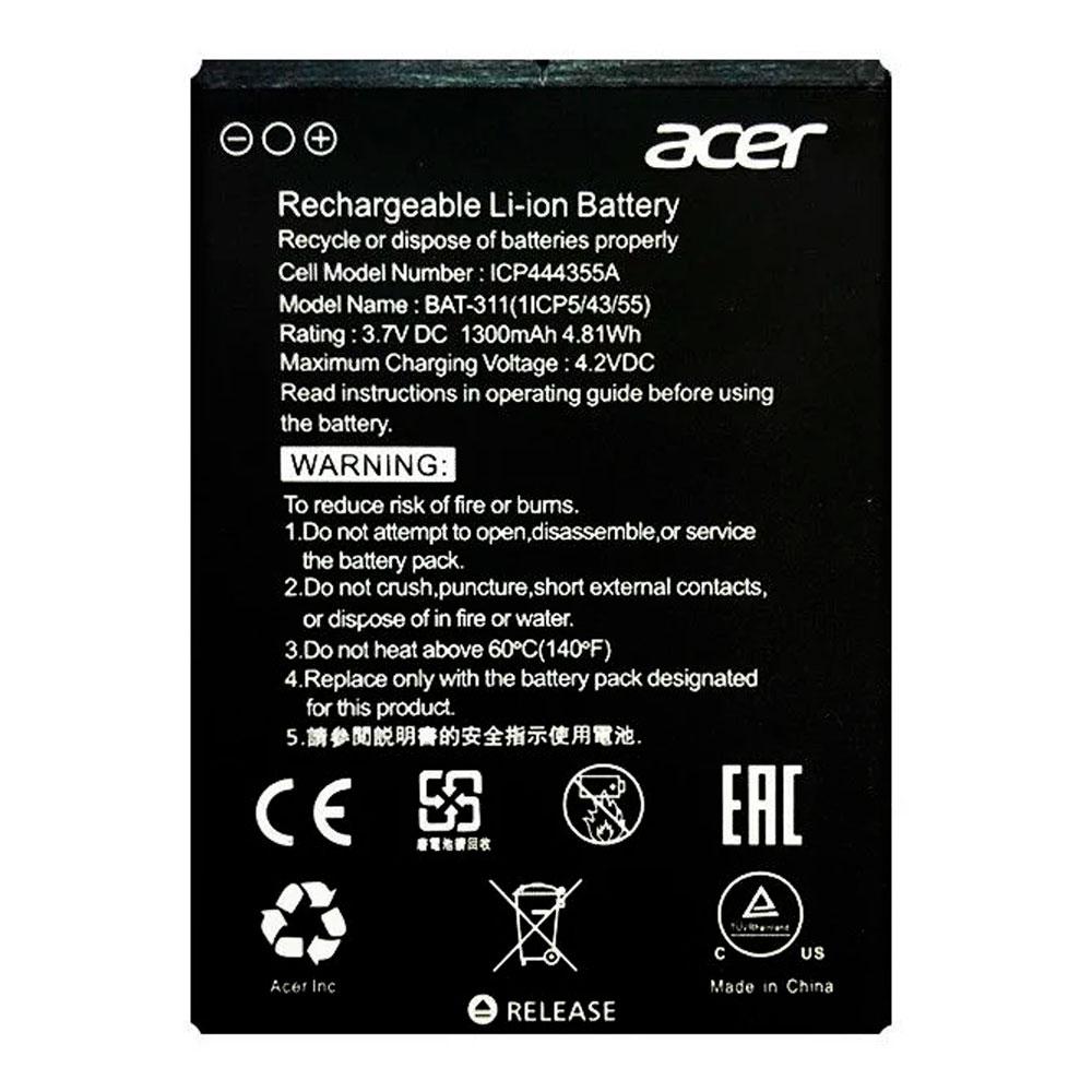 Акумулятор Acer BAT-311 / BAT-6113 (1300 mAh)