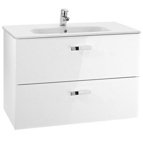 Тумба с умывальником подвесная ROCA Victoria A855852806/A327820000 80.5x56.5x46 см Белый (179516)