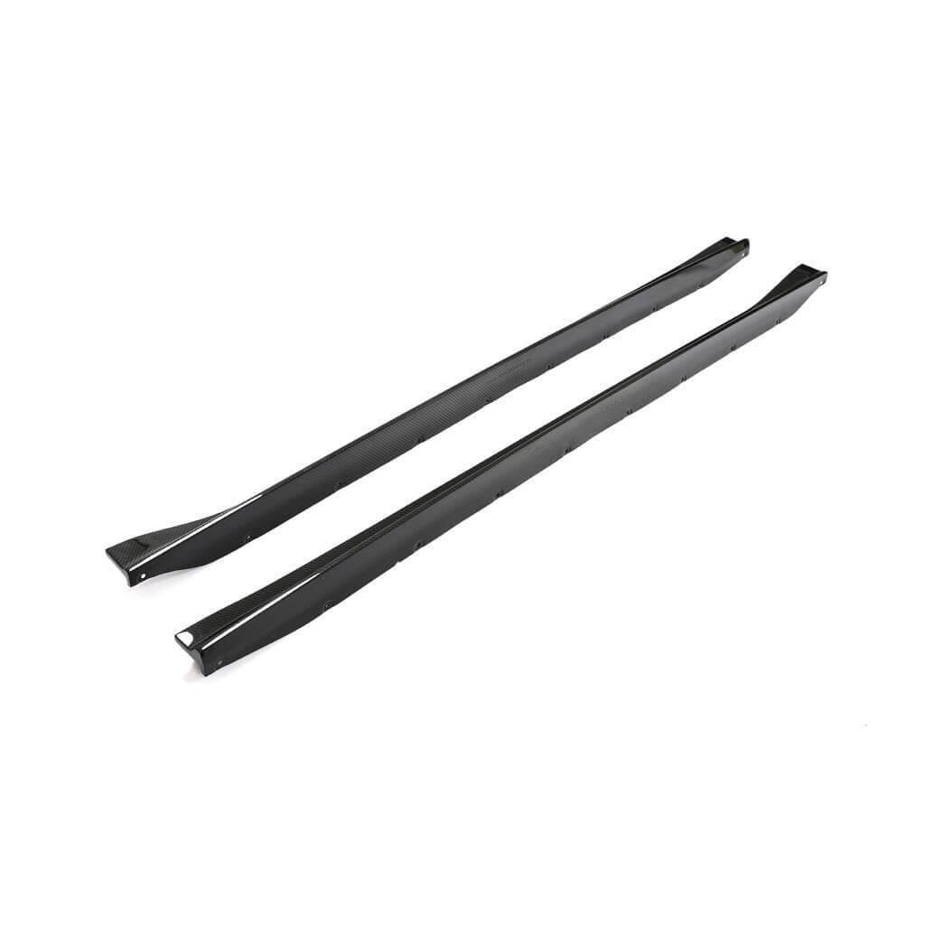 Накладки на пороги DDCarbon V1 для G80/BMW 3 G20/21 2018- гг. натуральный карбон (137176)