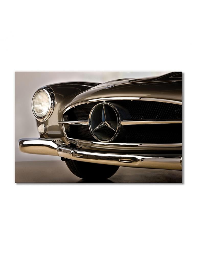 Картина модульная Старый мерседес 1 модуль 50x75 см
