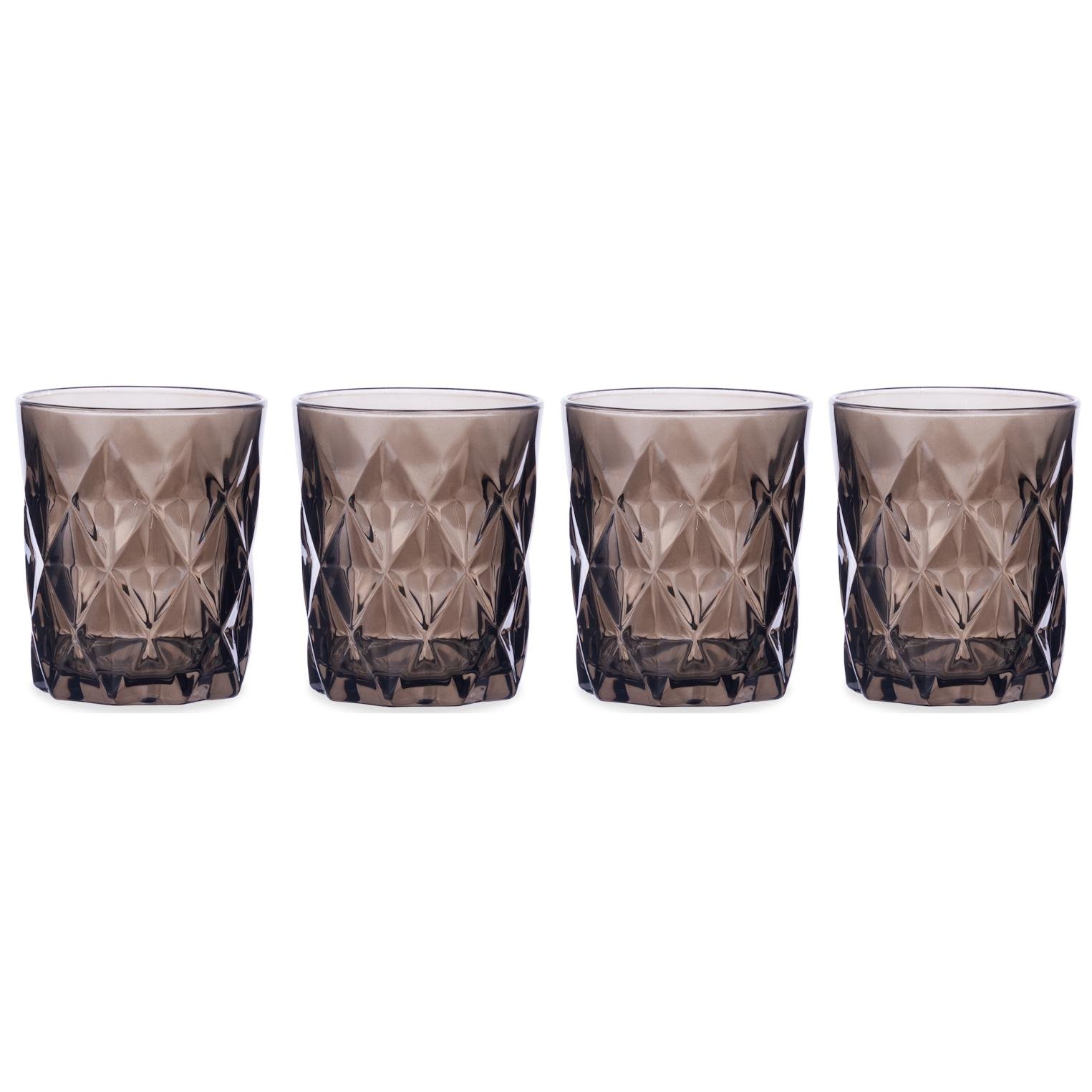 Набор стаканов Homla LUNNA 290 мл 4 шт Серый (158091)