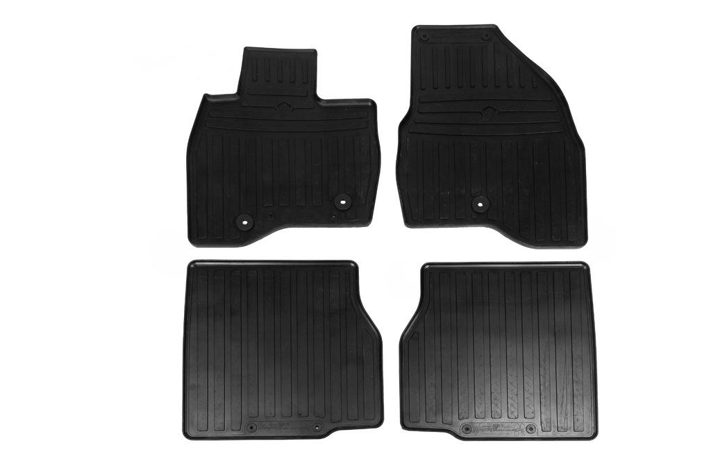 Резиновые коврики Stingray для Ford Explorer 2011-2019 гг. резина Черный