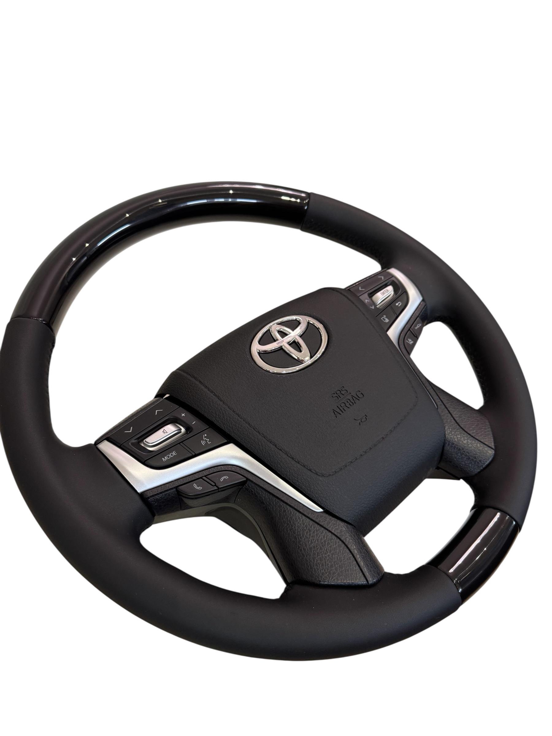 Руль для Toyota Land Cruiser 200 Prado 150 Классика рояльный лак (28753123) - фото 6 Руль для Toyota Land Cruiser 200 Prado 150 Классика рояльный лак (28753123) - фото 6