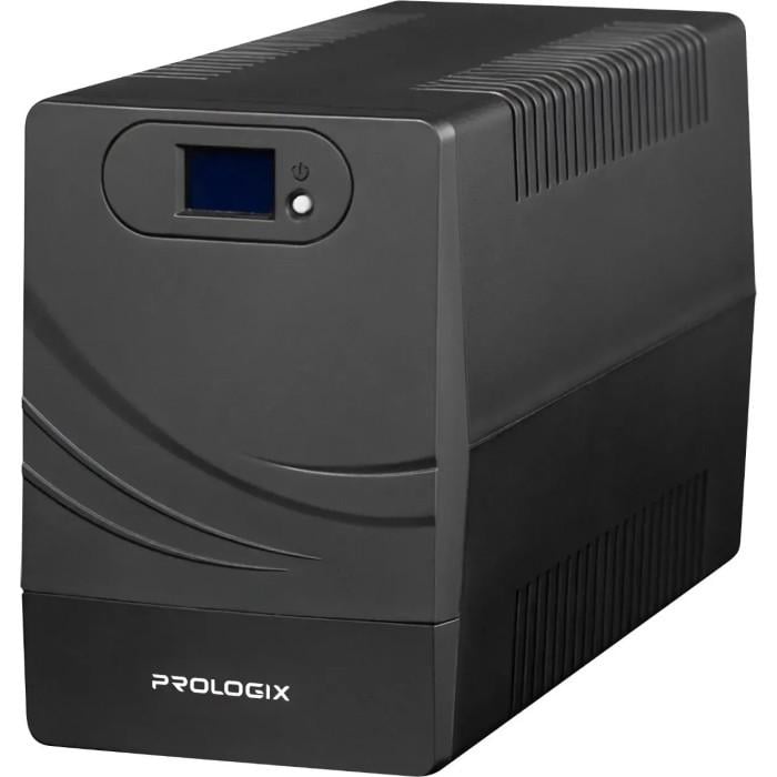 Источник бесперебойного питания PrologiX 2000 2000 VA 1200 Вт Line-Interactive USB LCD Black (PLPU2000VA4LCD)