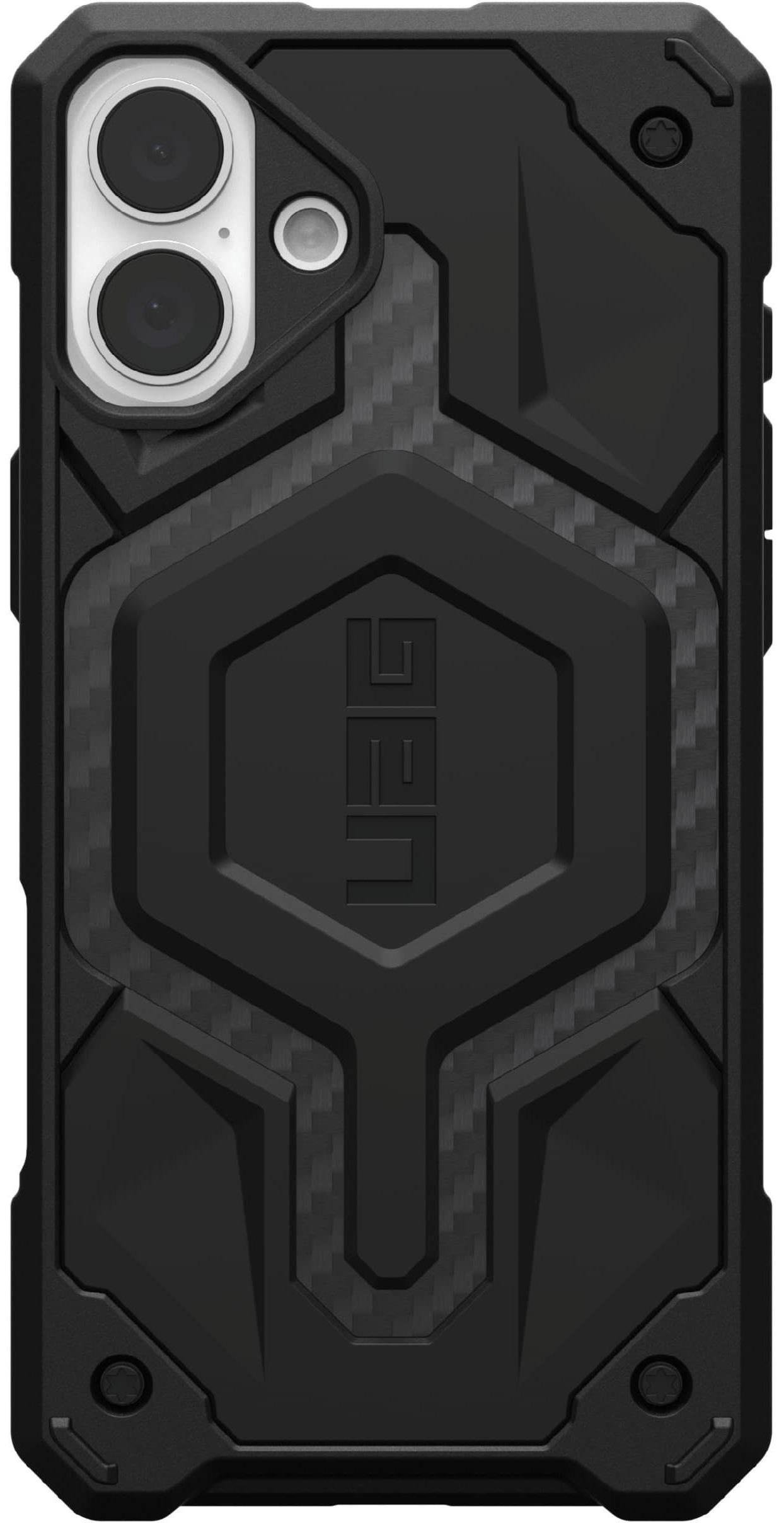 Чохол силіконовий UAG Monarch Pro MagSafe для iPhone 16 Plus Carbon Black 114455114242