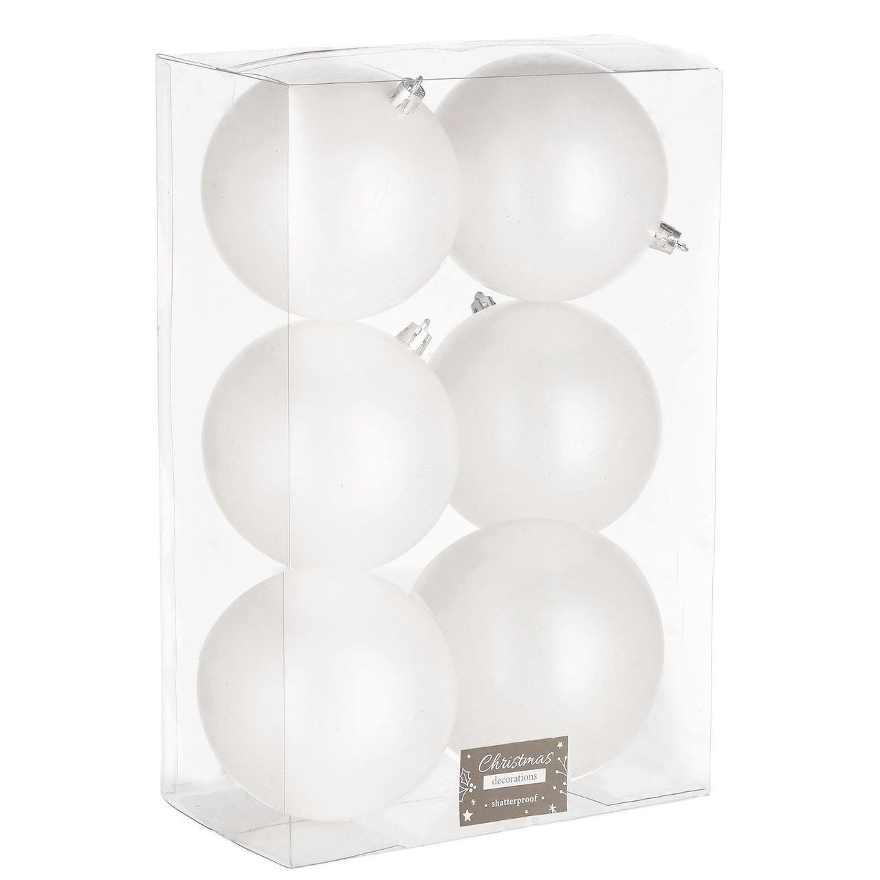 Набір ялинкових куль Springos D 10 см 6 шт. (CA0123)