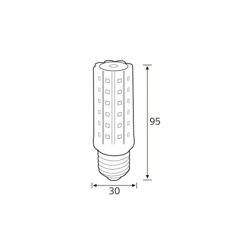 Лампа светодиодная Horoz Electric Corn-4 4W 6400К E27 - фото 3