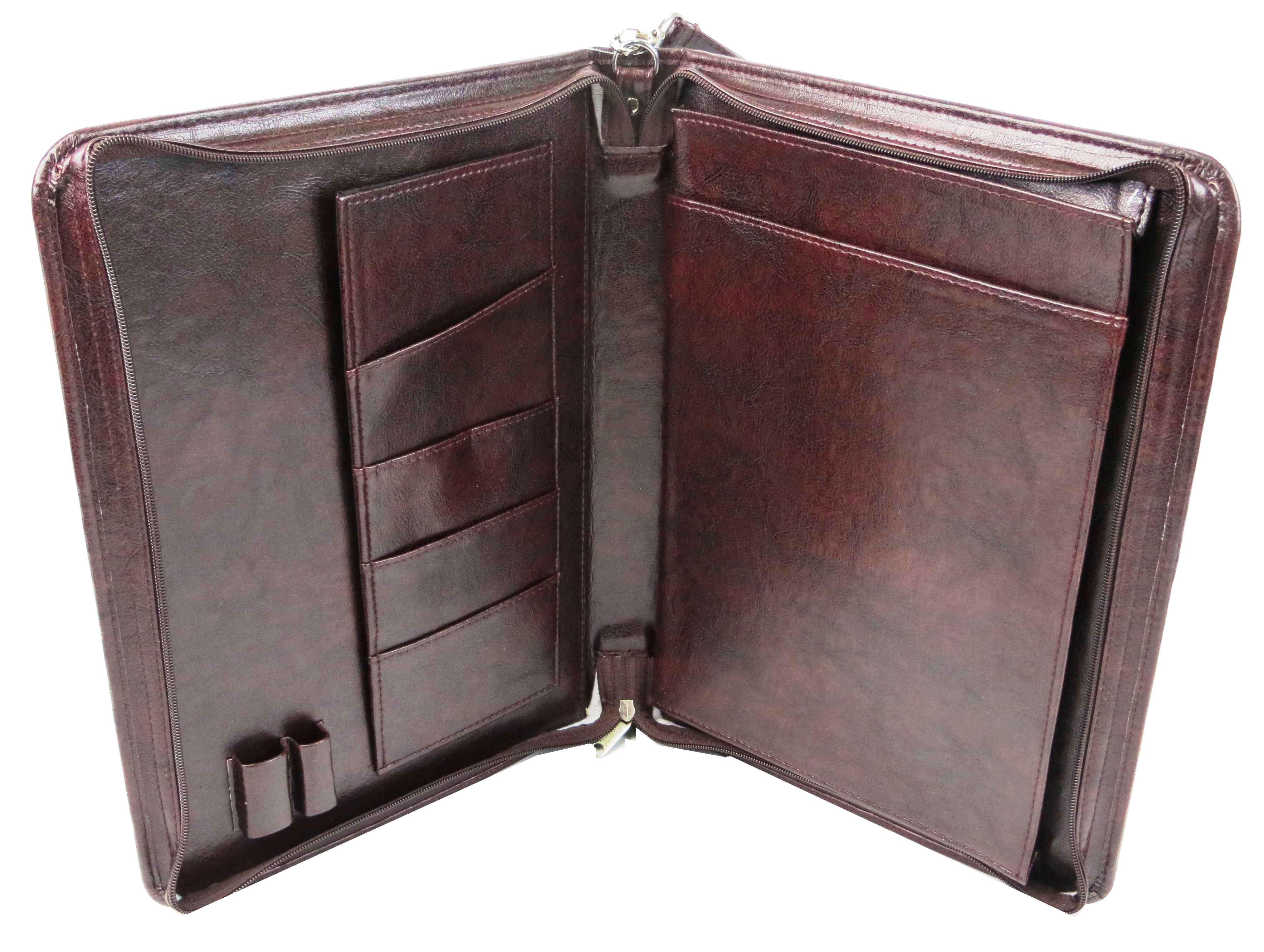 Папка деловая Exclusive для документов из экокожи Коричневый (710800 brown) - фото 4 Папка деловая Exclusive для документов из экокожи Коричневый (710800 brown) - фото 4