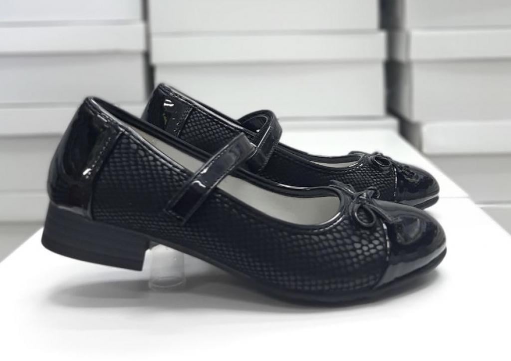 Туфлі для дівчаток 621 р. 36 Чорний