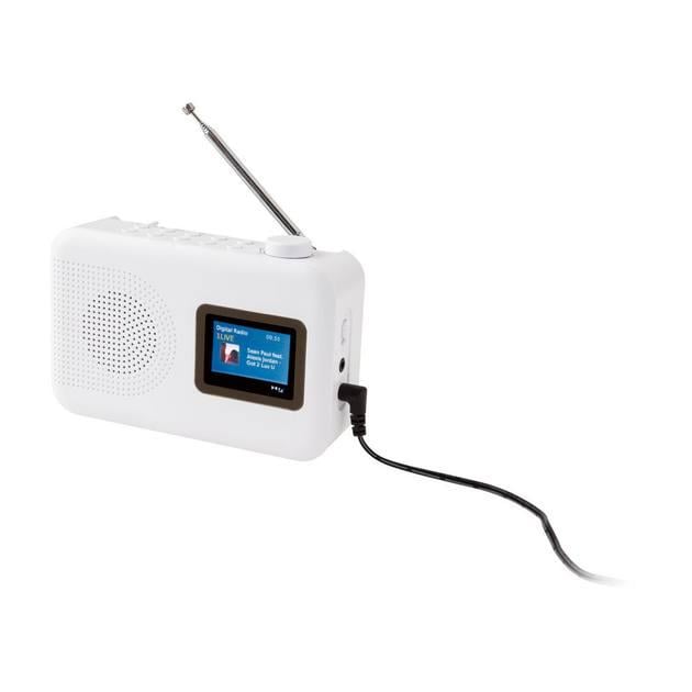 Радіо Silvercrest SDABC DAB 1 A2 Білий (201027)