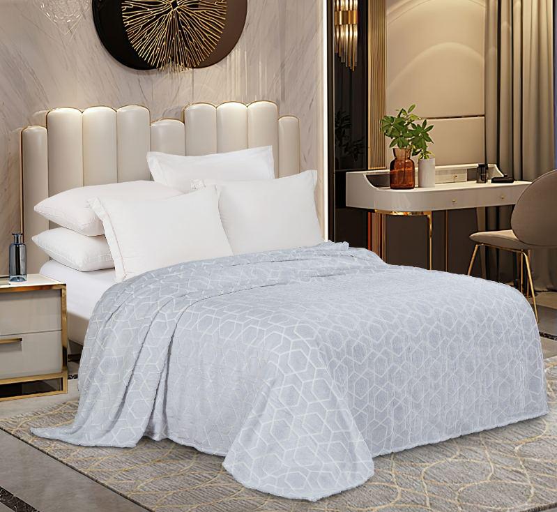 Плед флісовий Love You що світиться в темряві 150x200 см Павутина (81993)