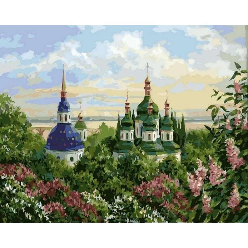 Картина по номерам Babylon "Весенне утро" 40х50 см (VP367)