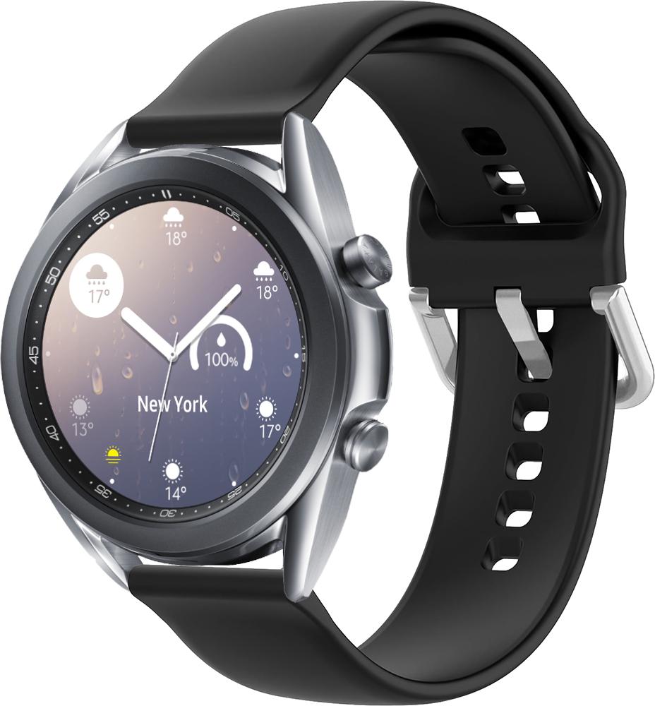 Ремінець Bart для Galaxy Watch 3 41 мм Black (20 мм) (21794) Ремінець Bart для Galaxy Watch 3 41 мм Black (20 мм) (21794)