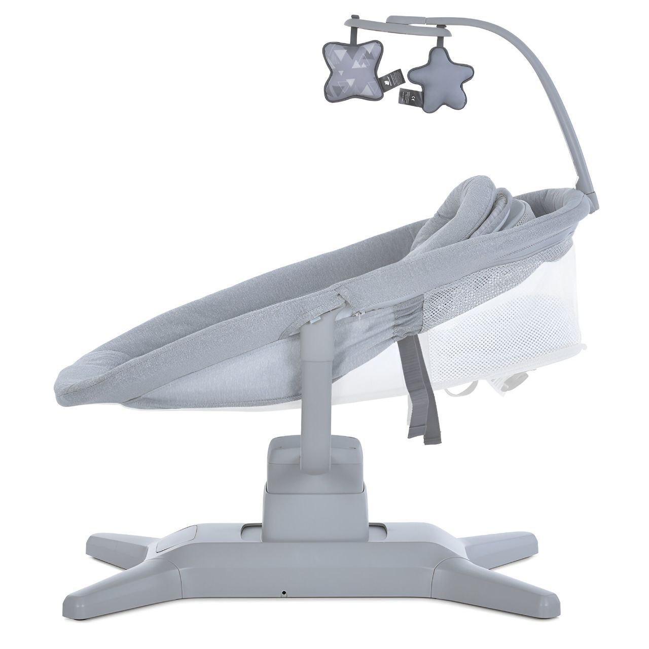 Заколисуючий центр 2в1 Mastela 8303 сенсорна панель керування/дуга з іграшками Темно-Сірий (24200908) - фото 4 Заколисуючий центр 2в1 Mastela 8303 сенсорна панель керування/дуга з іграшками Темно-Сірий (24200908) - фото 4