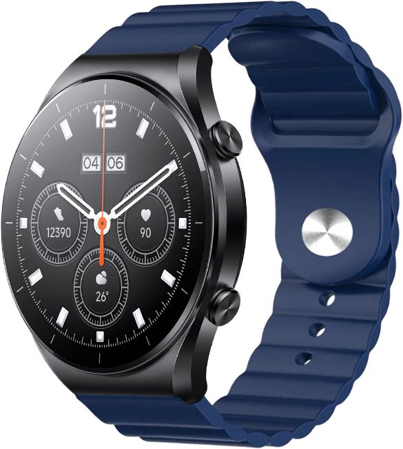 Ремінець Wave для Xiaomi Watch S1 Acttive Dark Blue (29008-5D)